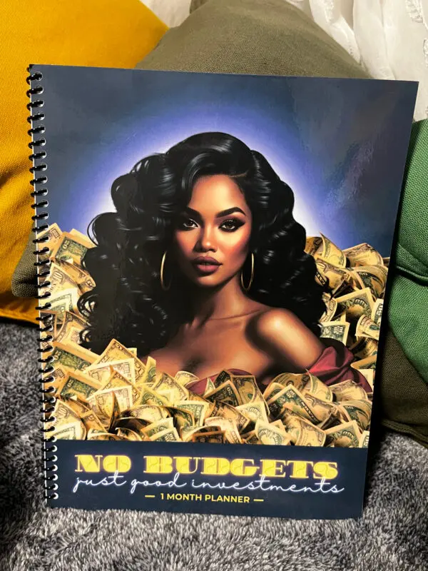 No Budgets Just Good Investments 1 Month Planner